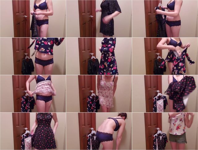 Spy Cam Mom trying on Clothes HD Preview