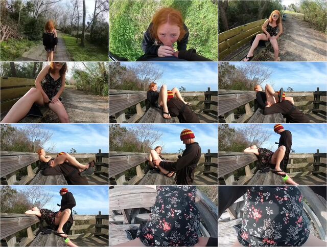 Flashing and Fucking Outdoors in Public HD Preview