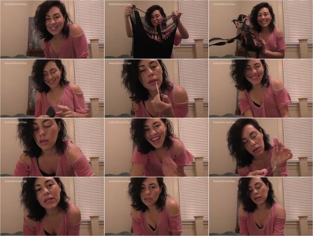 Natalie Wonder Giving You A Girly Makeover Preview