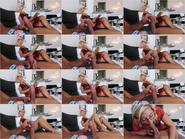 Mom couldnt Resist when she saw my Thick Yogurt Pouring Out 1080p Preview