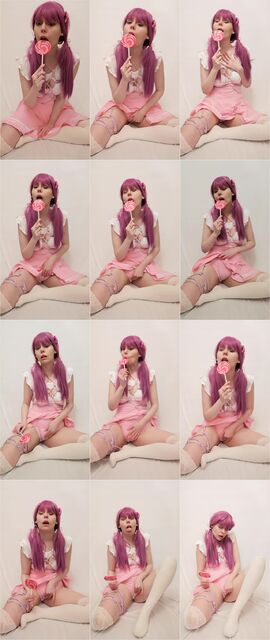 sky sometimes licking lollipop rubbing my cute pussy Preview