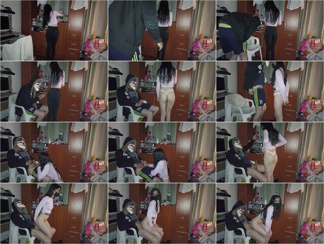 Halloween With Cute Latina Sis HD 1080p Preview