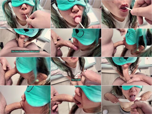 Blindfolded Japanese Sister Tricked to Suck Cock in a Game of guess the Taste HD 1080p Preview