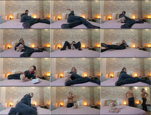 Spy Cam in little Sisters Room Teen Farting in Cute Pajamas 1080p Preview