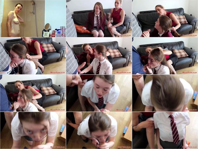 Mum Teaches Schoolgirl Olivia Keane to Suck Cock 1080p Preview