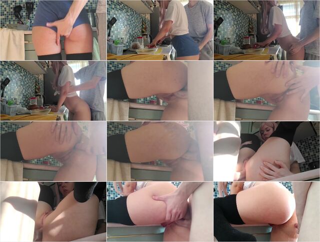 LITTLE SIS GETS UNEXPECTED ANAL FUCK IN THE KITCHEN 4kmp4 Preview