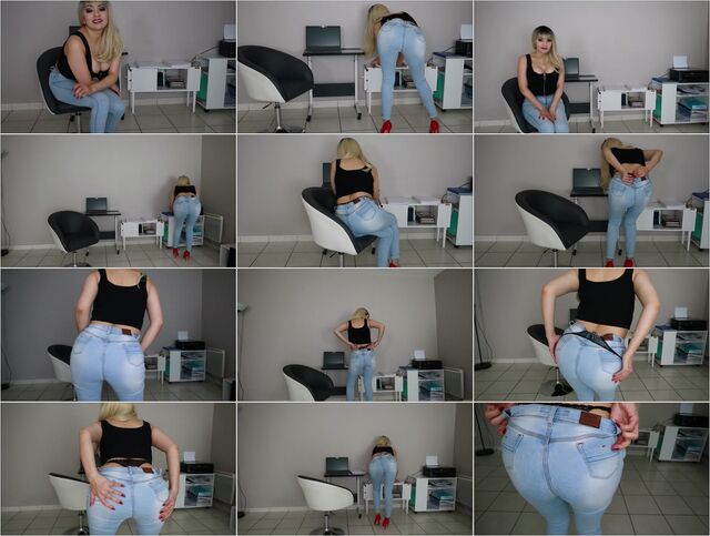 MILF Teasing in JEANS at the Office Preview