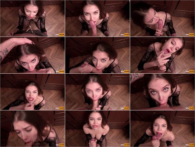 Sloppy, Slobbery, Deep Throat Blowjob with Full Eye Contact 1080p Preview