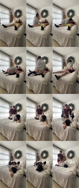 Sis caught me in her room and let me fuck her 1080p Preview