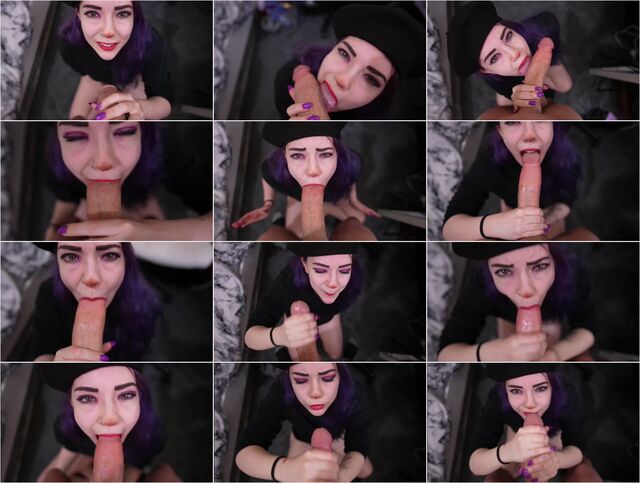 Lilredvelvet - poetry girl ahegao blowjob Preview