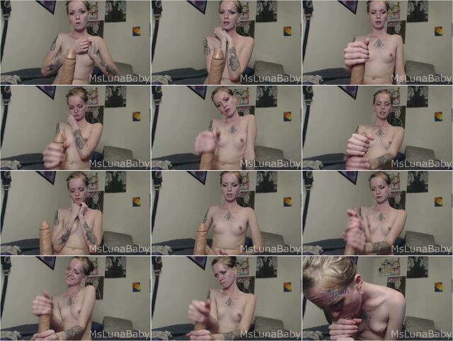 Ms Luna Baby - shy hand job for daddy Preview