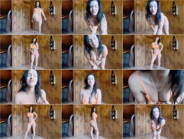 raven kiss - ballbusting milf in bikini Preview