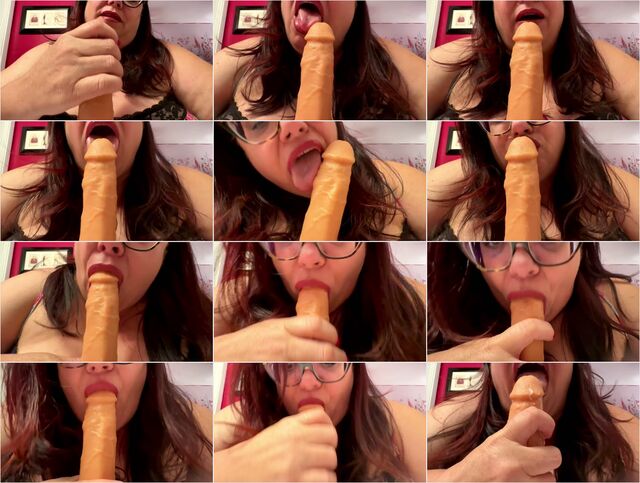 ASMR Mommys Sloppy Blowjob with Cum Shot Preview