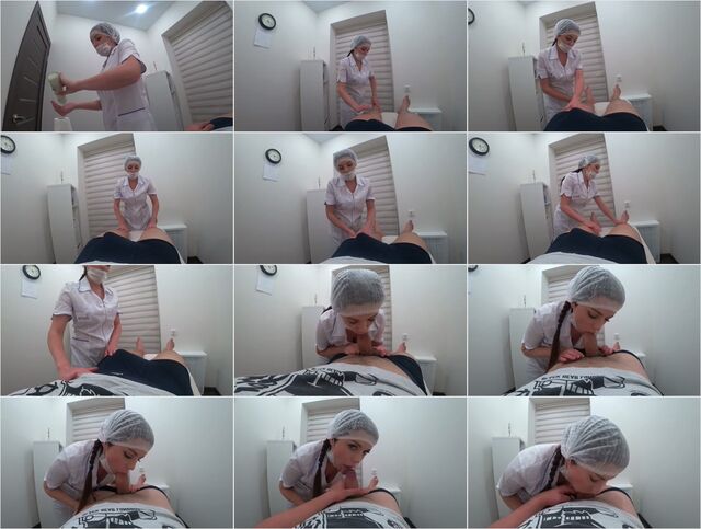 Blowjob from a Real Nurse in a Massage Room 4k Preview
