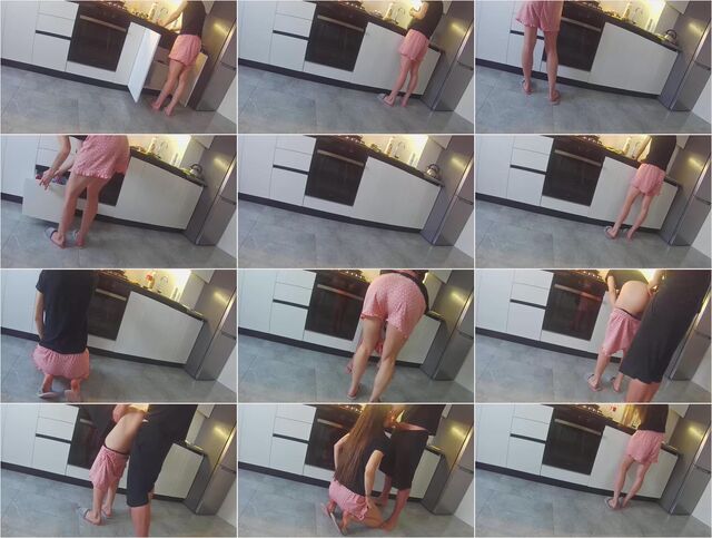 Wife Fucks a Neighbor in the Kitchen  Real Cheating 4k Preview