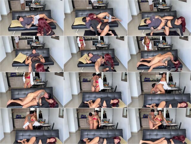 Lucky Cheater! he Fucked his Girlfriend and his Mother-in-law  WTF! both Creampied! 4k Preview