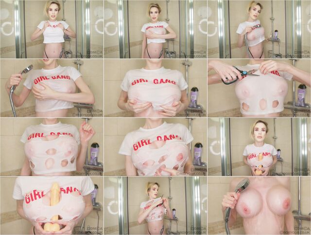 Roxy Cox - Wet-TShirt Tit Worship   JOI In Shower Preview