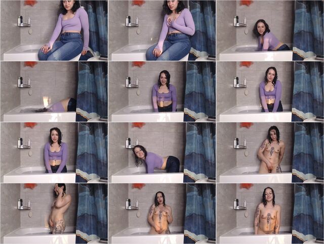 saradoesscience - Clothed Bathtub Dunk Blxmail JOI Preview