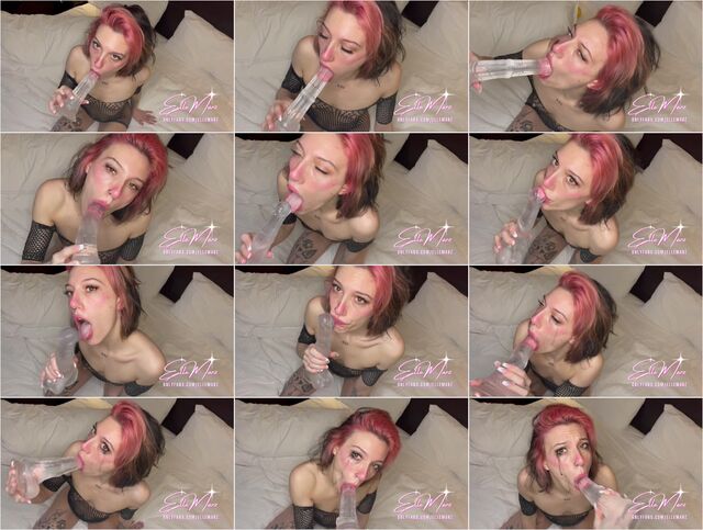 Elle Marz - deep throat a cock Preview