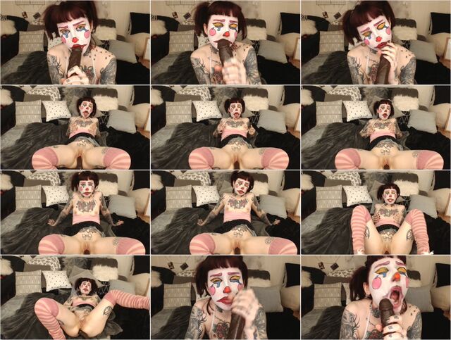 SluttySpice - Ahegao Bubblegum Clown Squirting Preview